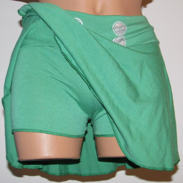 Skirt with build in shorts.